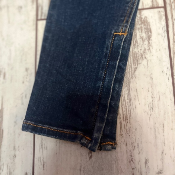 Rag & Bone Zipper Capri Skinny Jeans Distressed Ankle Zip Size 24 NWOT - Picture 9 of 16